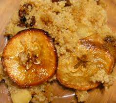 Dairy Free Apple Couscous Pudding